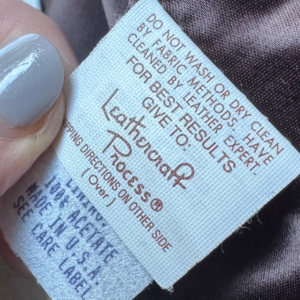 Zelda Genuine Leather Jacket 6 - Picture 11 of 11